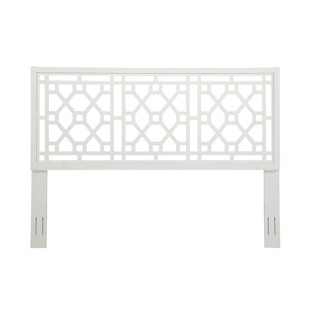 Thomas Chippendale White Headboard – King