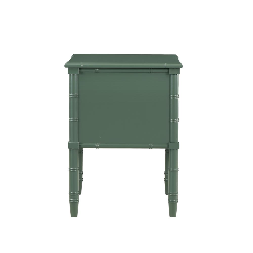 Ellison 2 Drawer Nightstand – Vintage Green