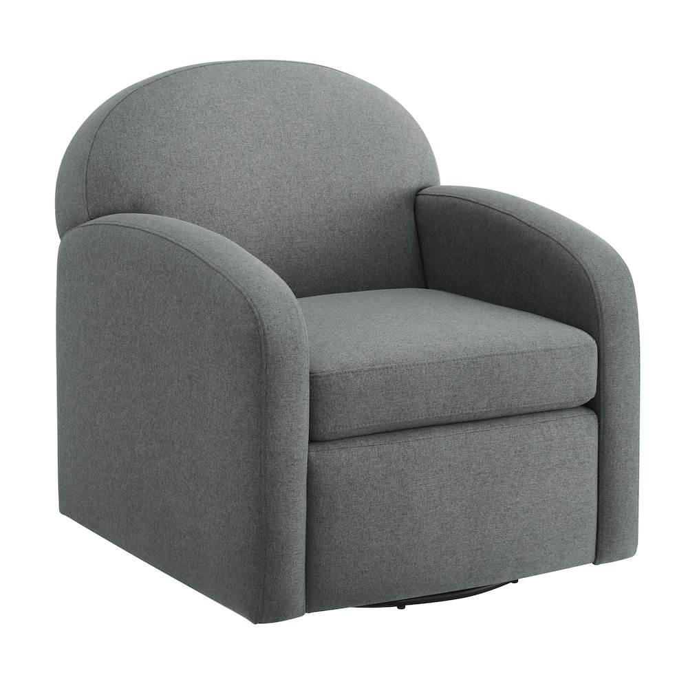 Elkhart Grey Swivel Chair