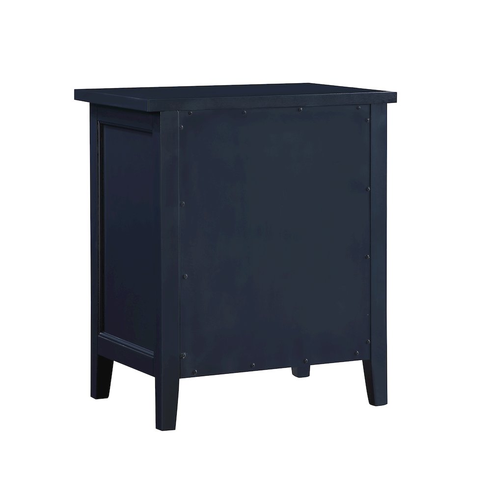 Lennon 3-drawer Nightstand – Midnight Blue