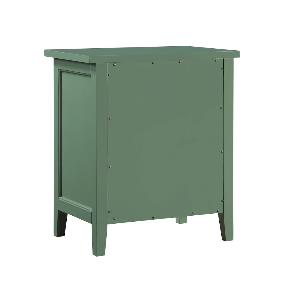 Lennon 3-drawer Nightstand – Vintage Green
