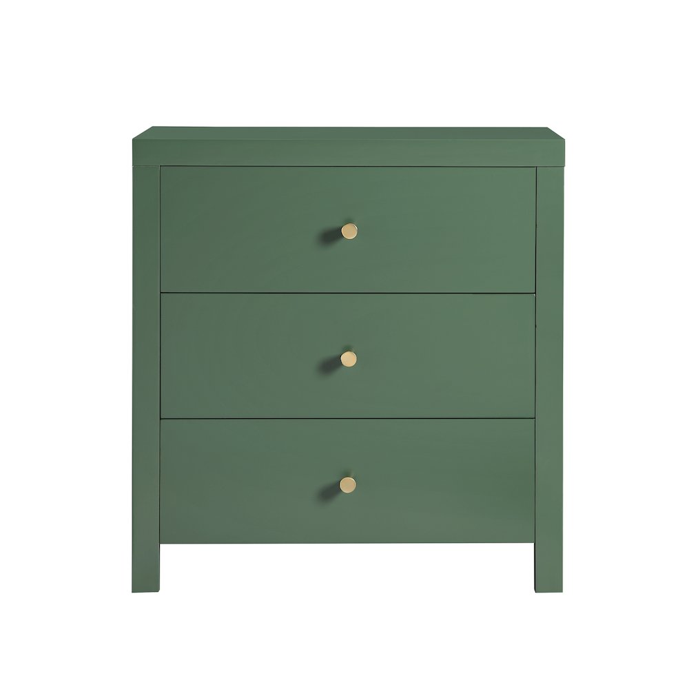 Nolan 3-drawer Nightstand – Vintage Green