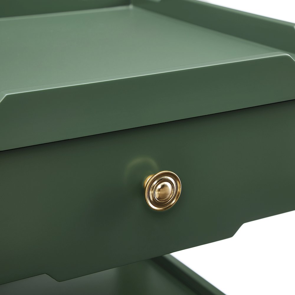 Finchley Vintage Green 1-drawer Nightstand