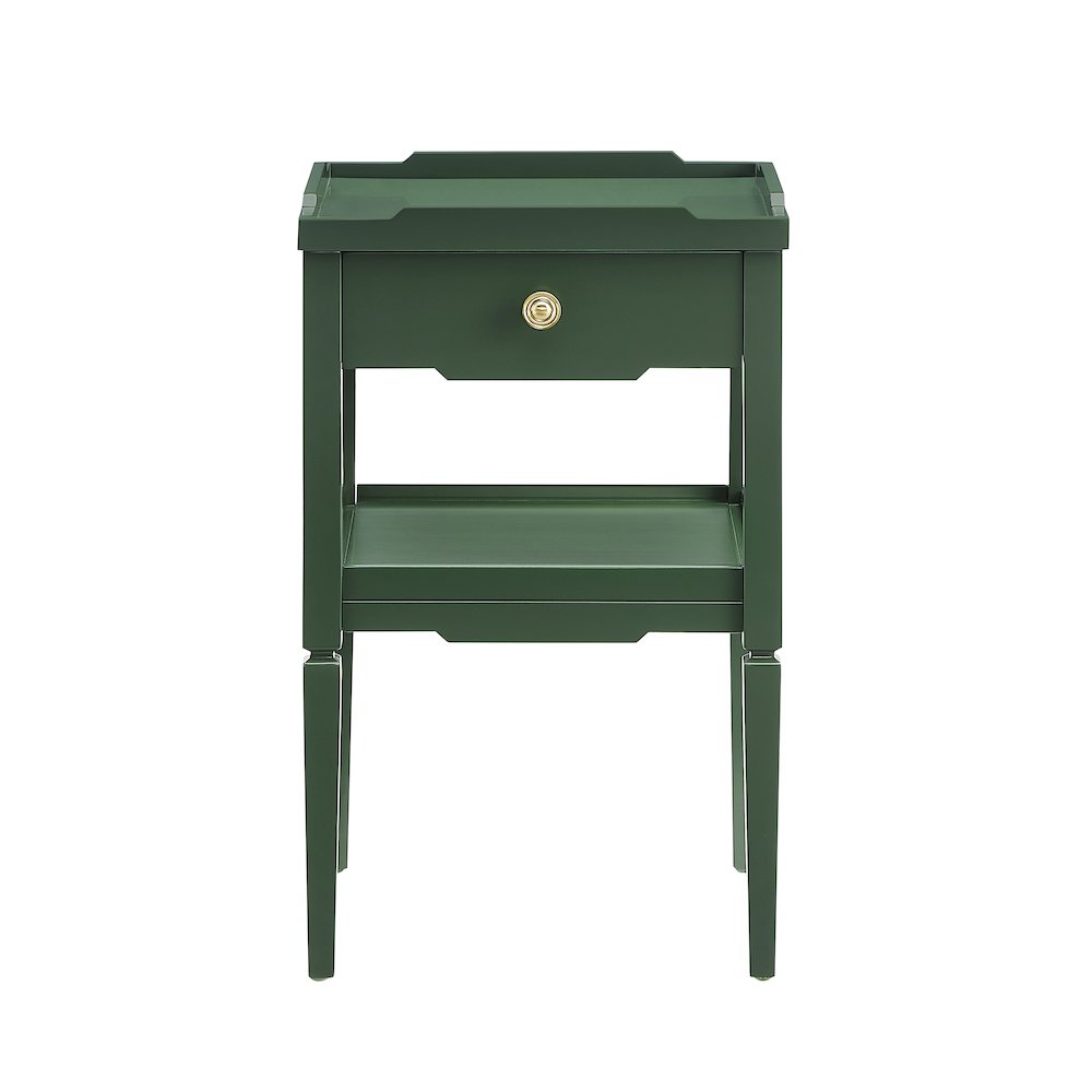 Finchley Vintage Green 1-drawer Nightstand