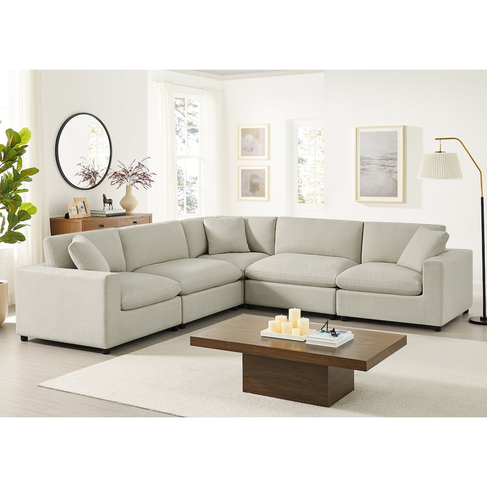 Casella Modular 5-Piece Sectional