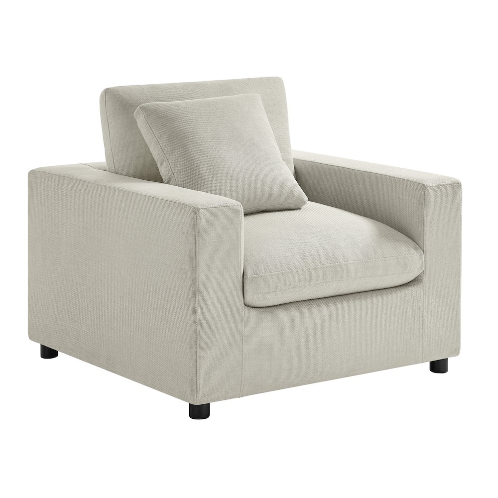 Casella Modern Armchair – Beige