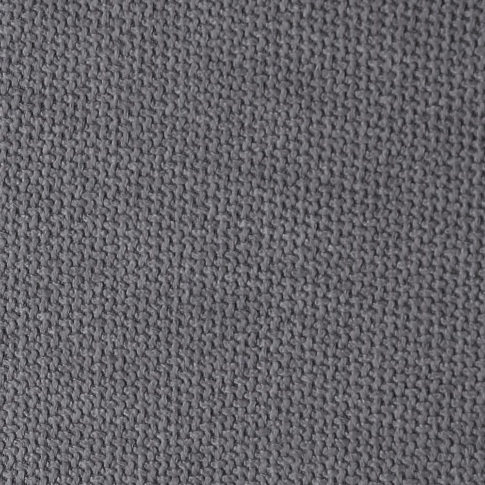 Casella Charcoal Fabric Ottoman