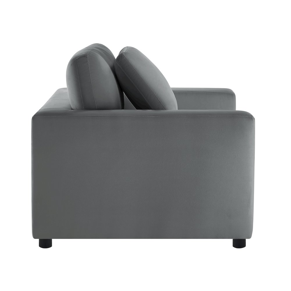 Casella Modern Armchair – Charcoal