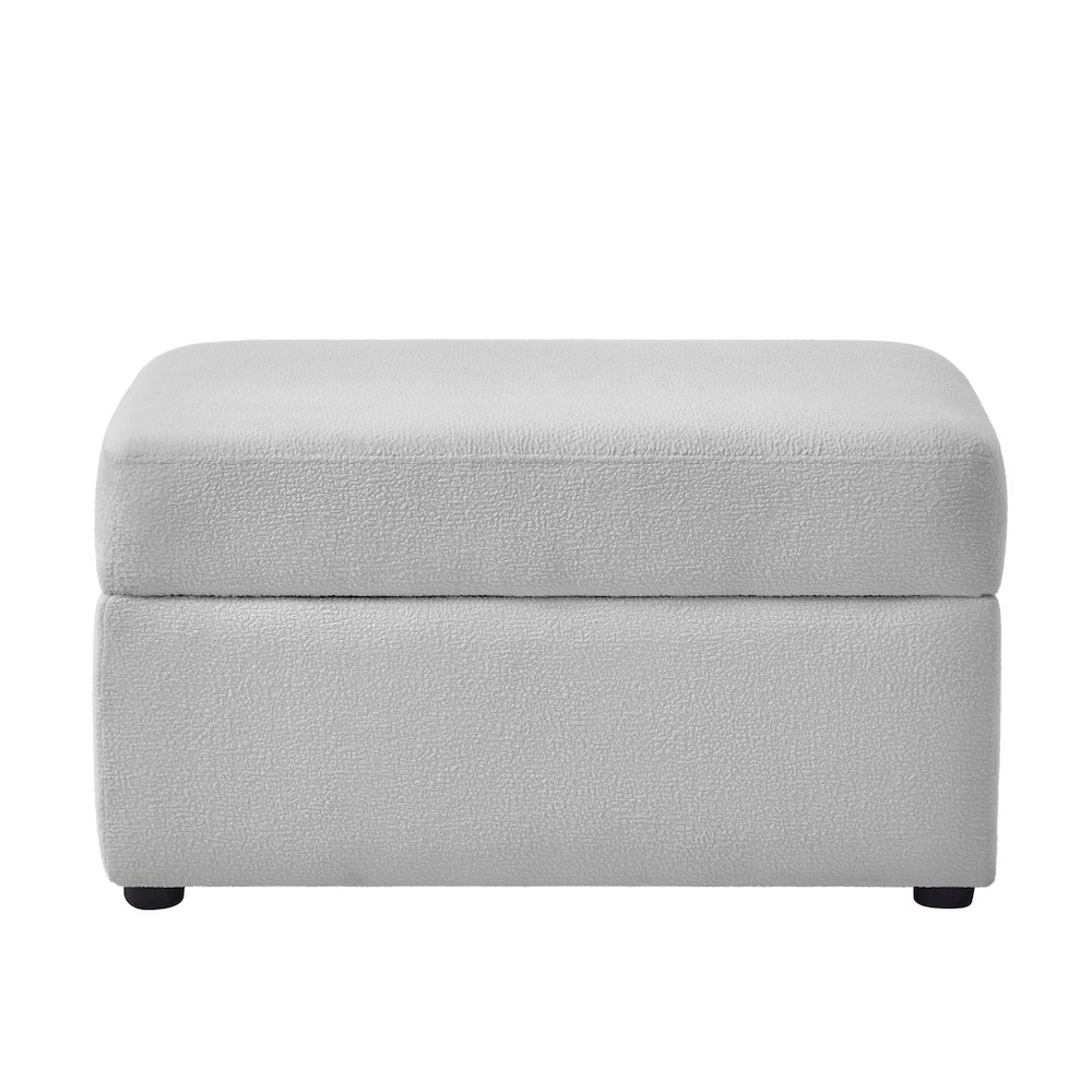 Chandler Storage Ottoman – Gray