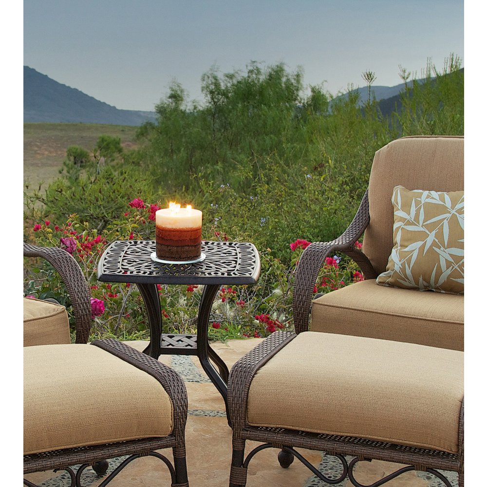 Grand Bonaire Weave Outdoor Side Table