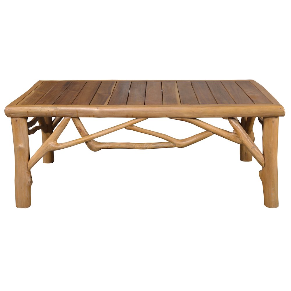 Teak Lodge Coffee Table
