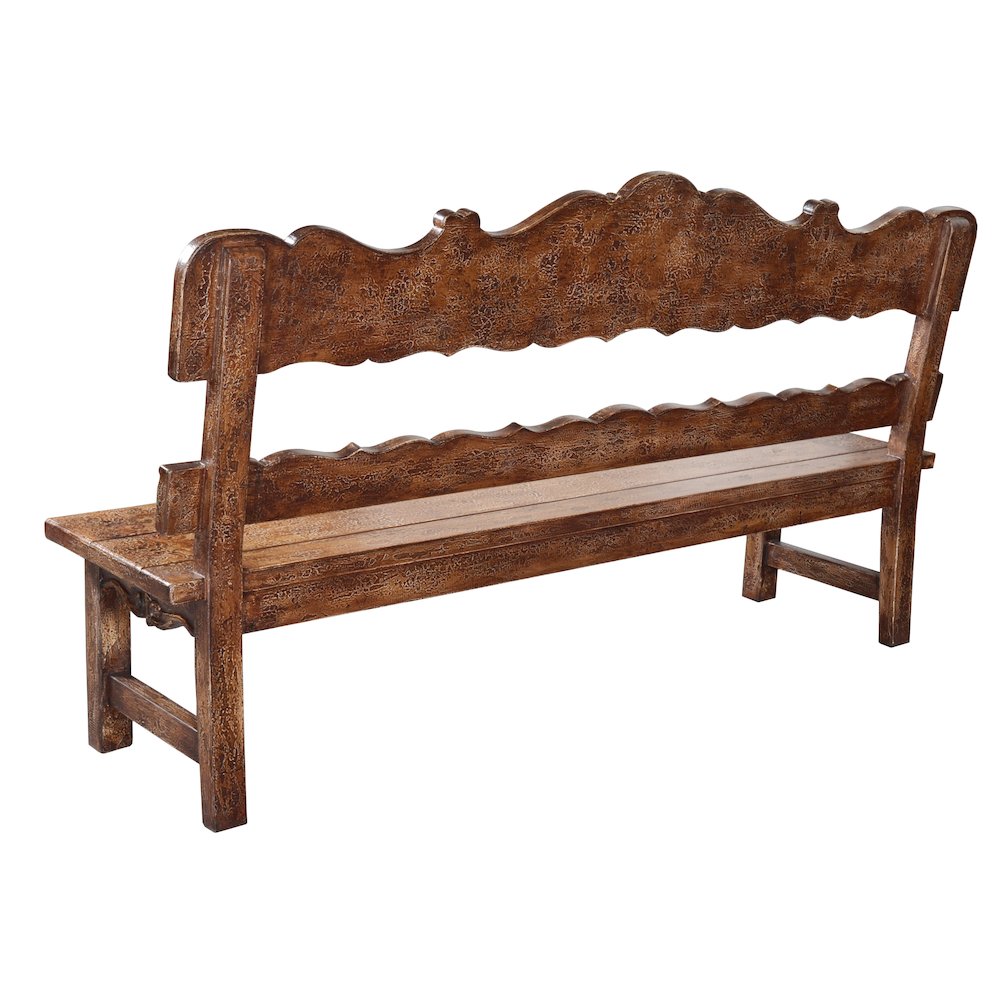 Belruse High Back Bench