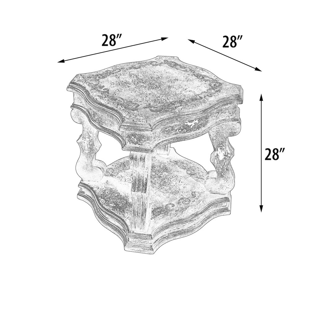 Inca Grand End Table