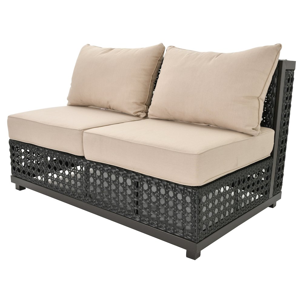Monterey Outdoor Armless 2 Seater