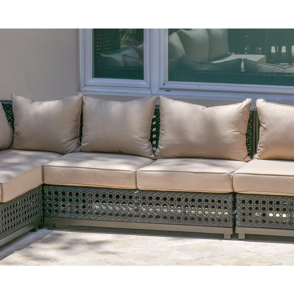Monterey Outdoor Armless 2 Seater