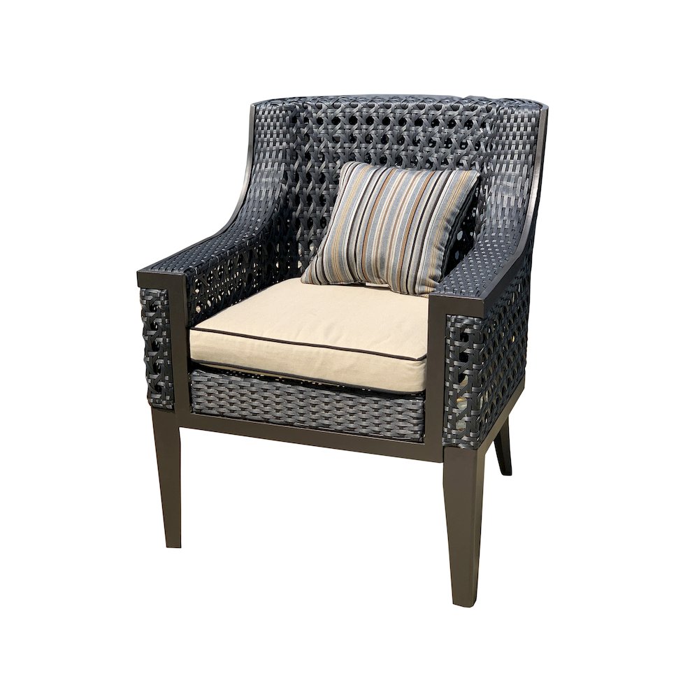 Monterey Dining Chair with Cushion and pillow
