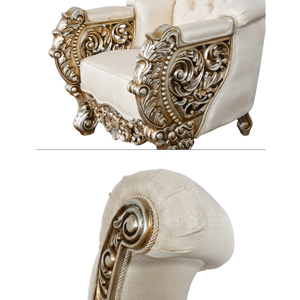 Palace Platine High Back Chair – Platine