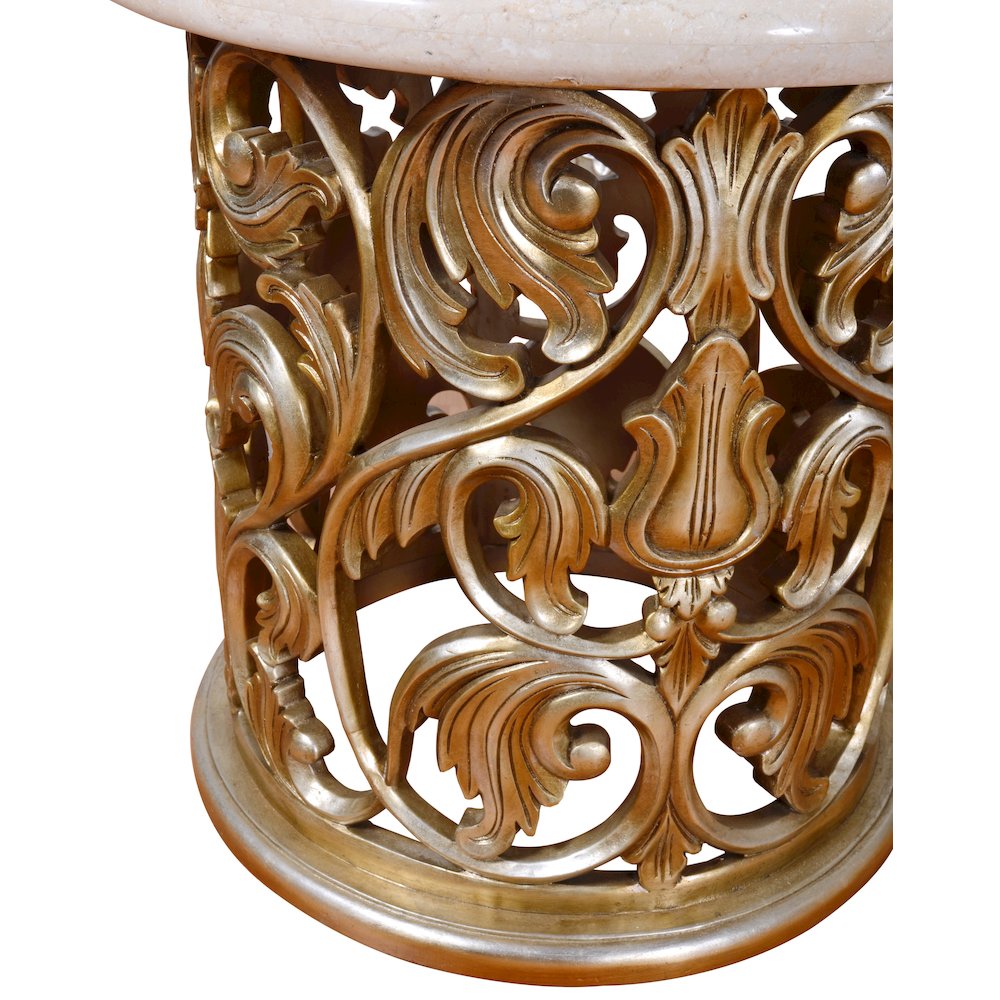 Platine Round Side Table