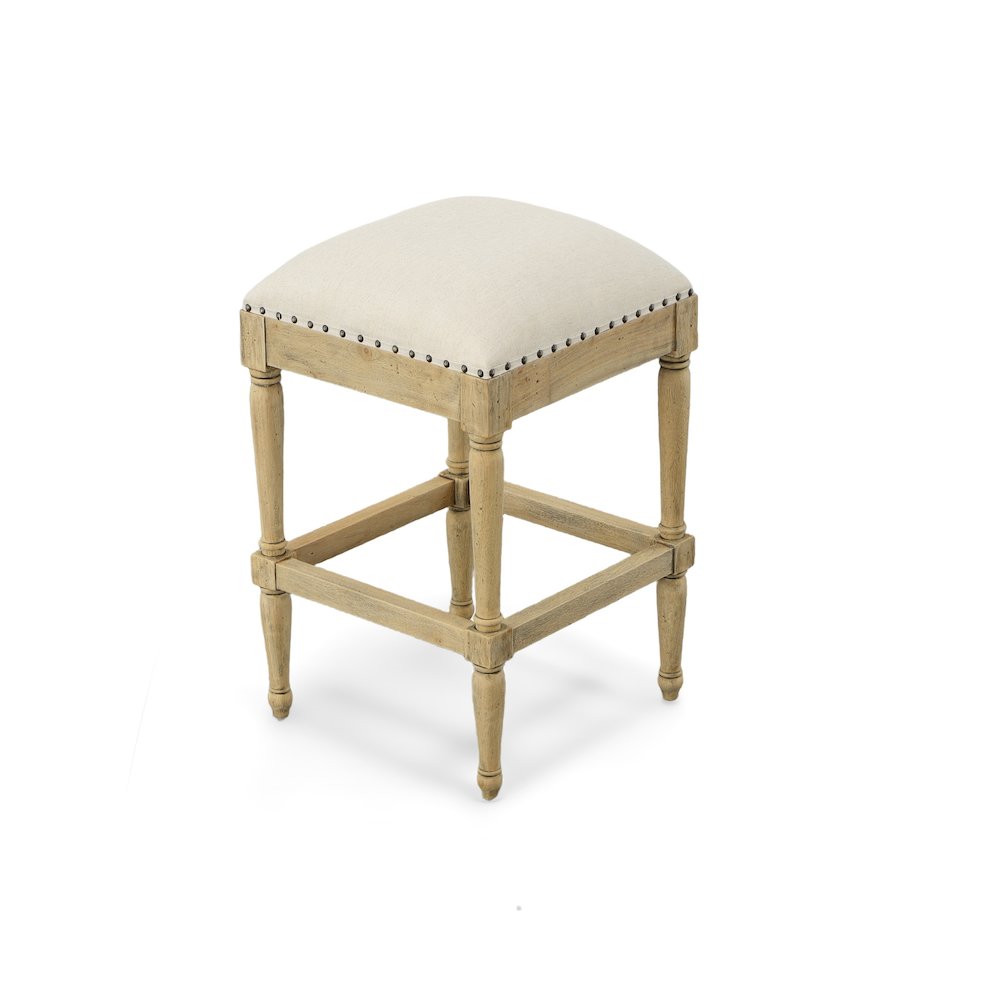 Farmhouse Backless Counter Stool