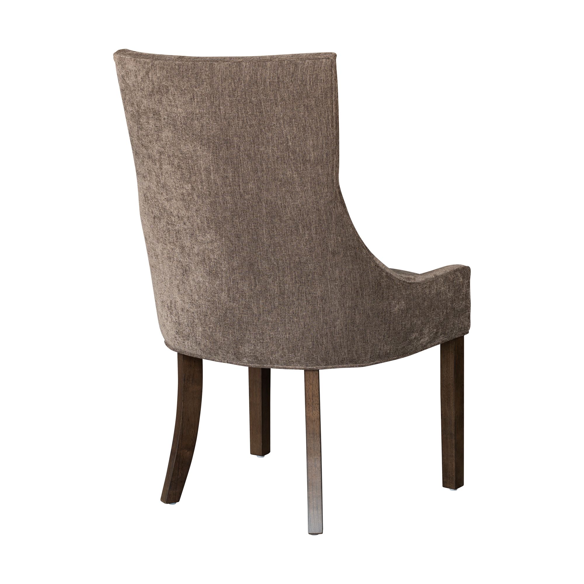 Ultra Ultra Upholstered Dining Side Chairs with wood legs (Set of 2)