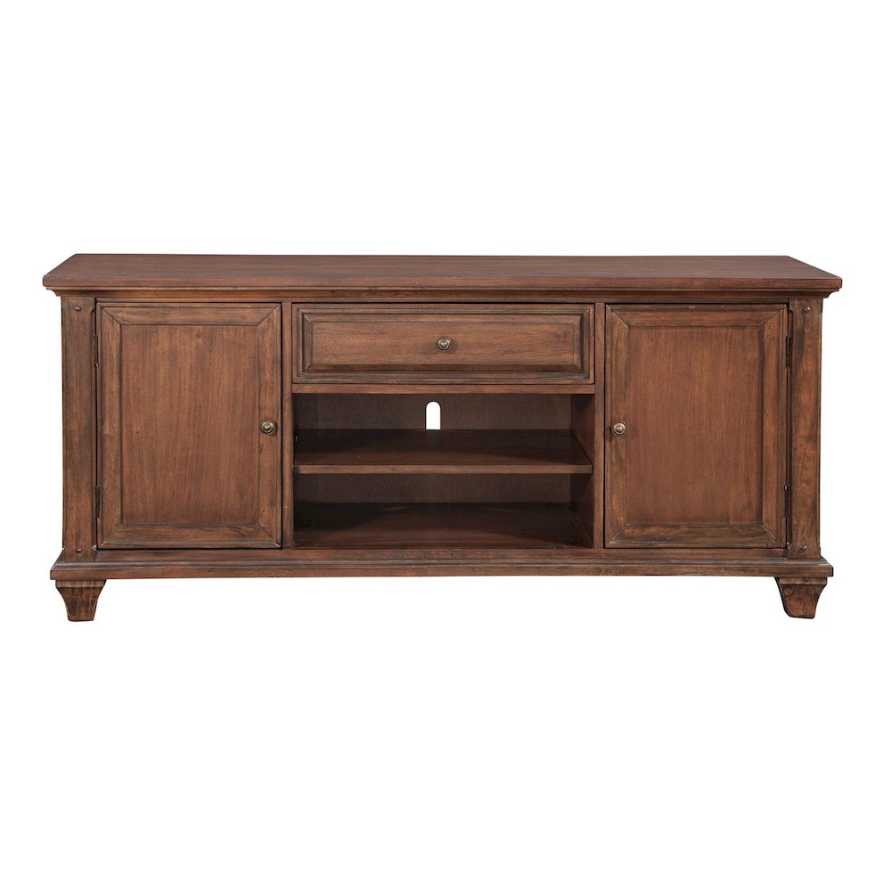 Sedona 66″ Entertainment Console – Cinnamon Cherry