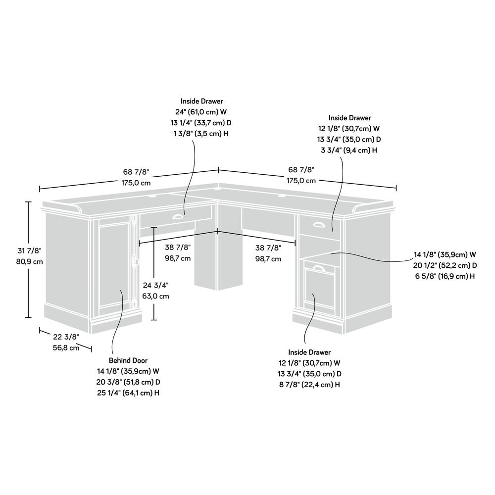 Barrister Lane L Desk