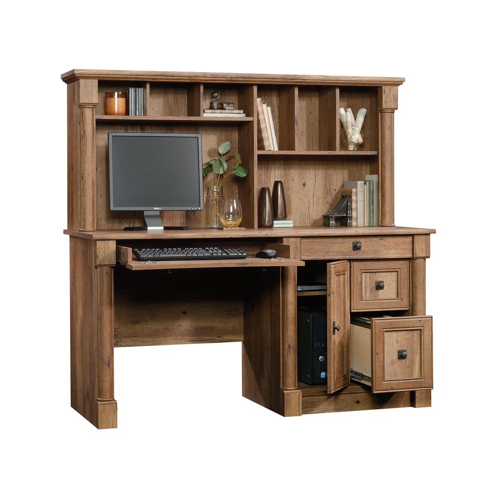 Palladia Computer Desk with Hutch