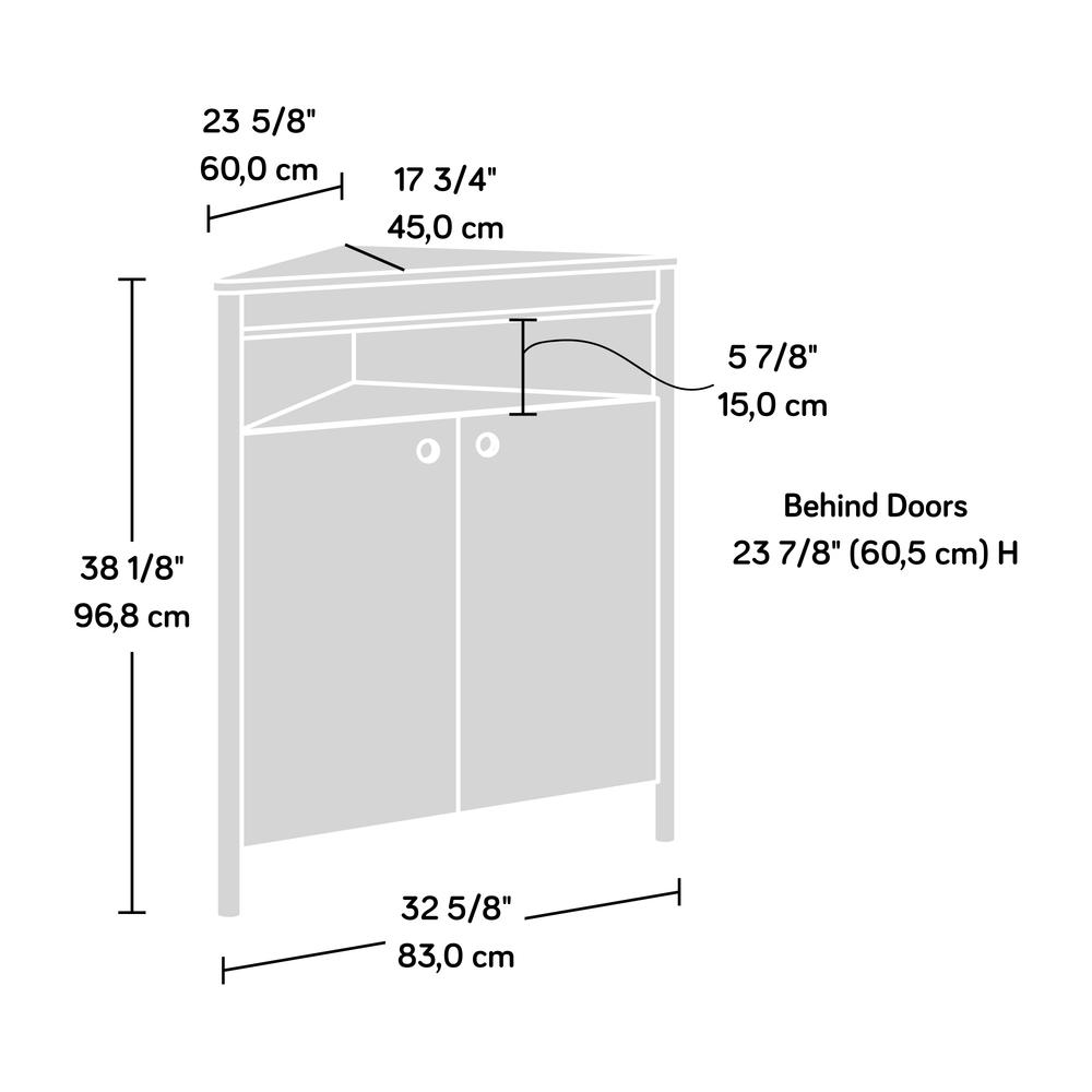 Anda Norr Corner Storage Cabinet