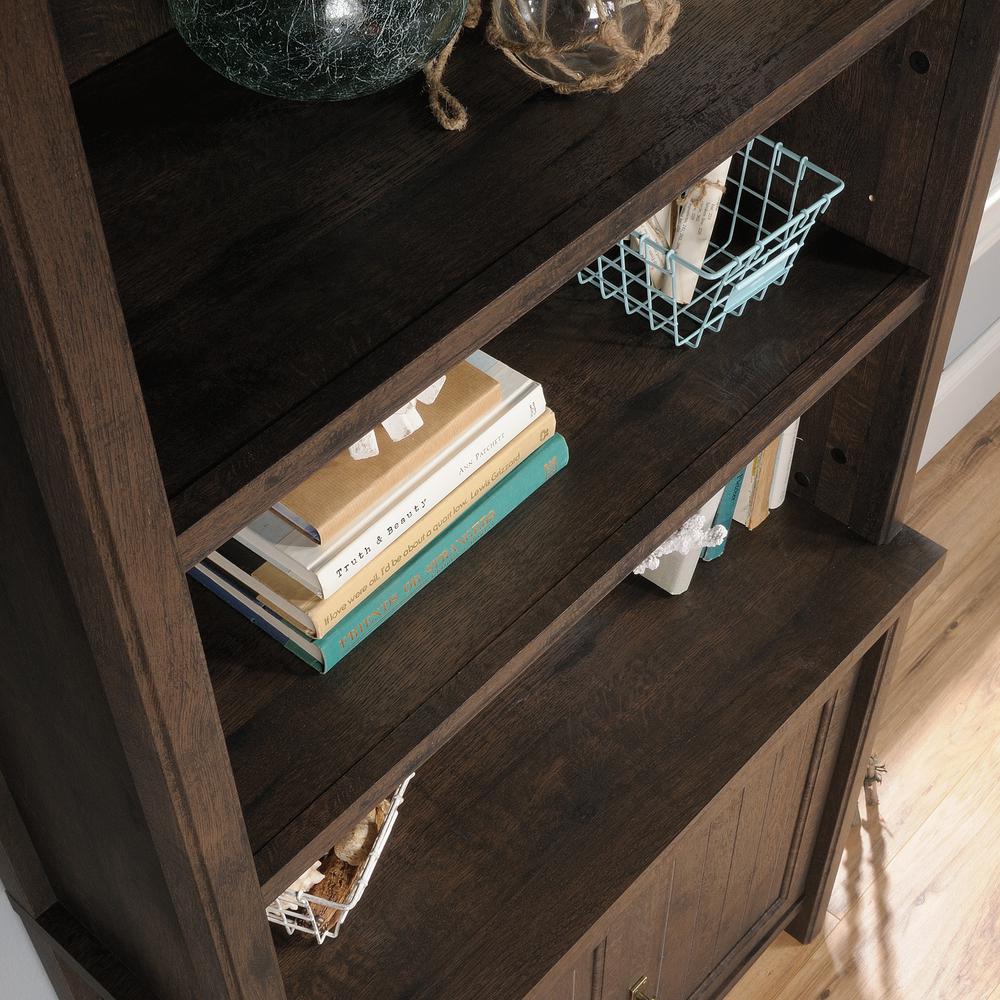 Costa Library Hutch  Coffee Oak
