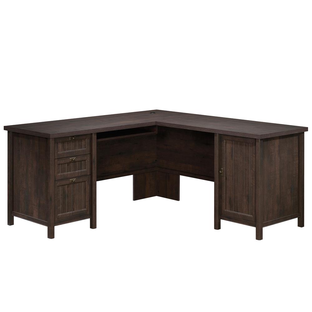 Costa L-Desk Coffee Oak