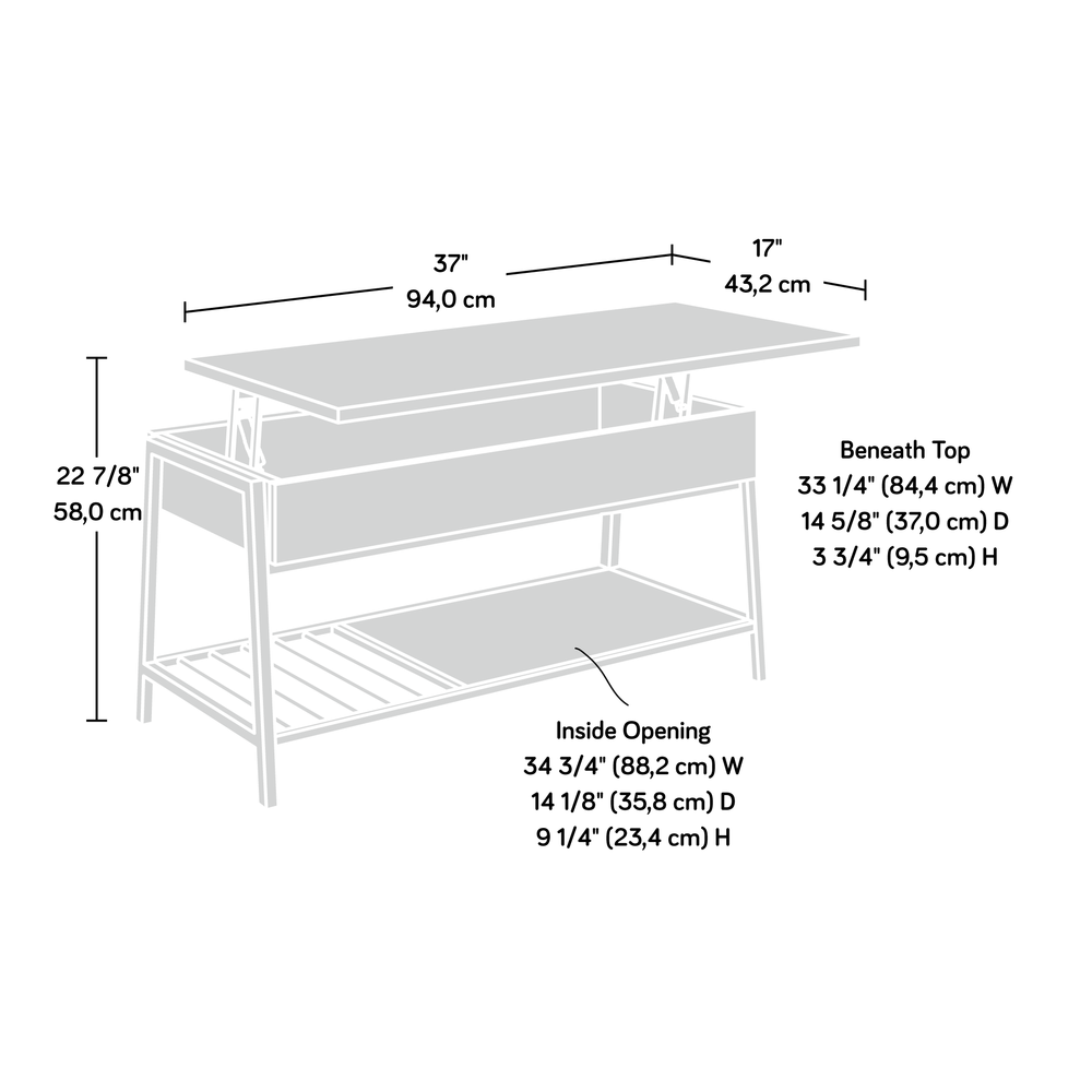 Lift Top Coffee Table 3A
