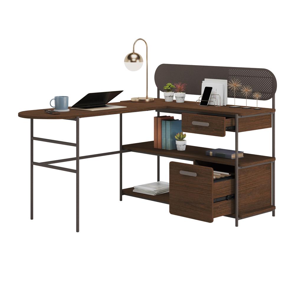 Radial L Desk