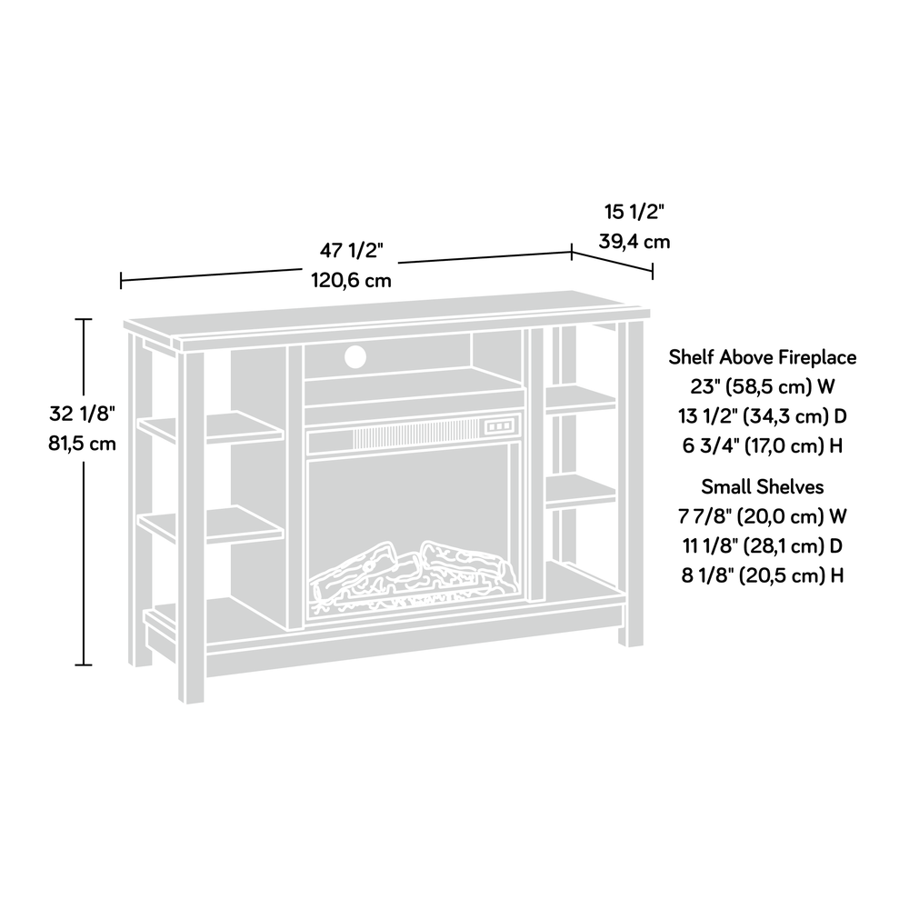 Media Fireplace (Open Architect) Mo 3A
