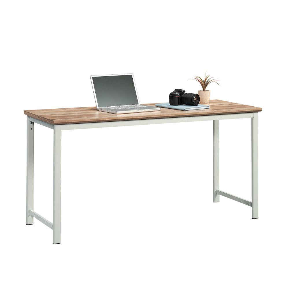 Bergen Circle 60×24 Table Desk  Kiln Acacia