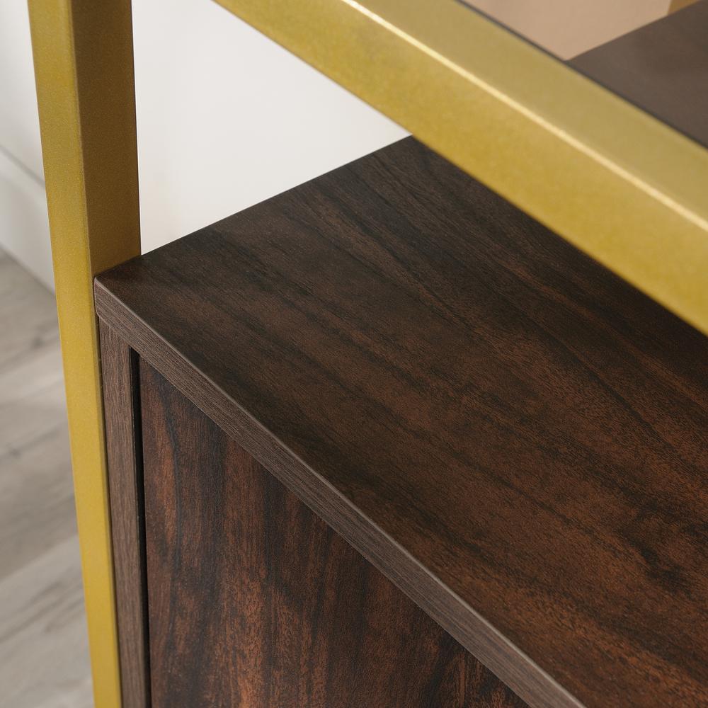 Harper Heights Accent Storage Rich Walnu