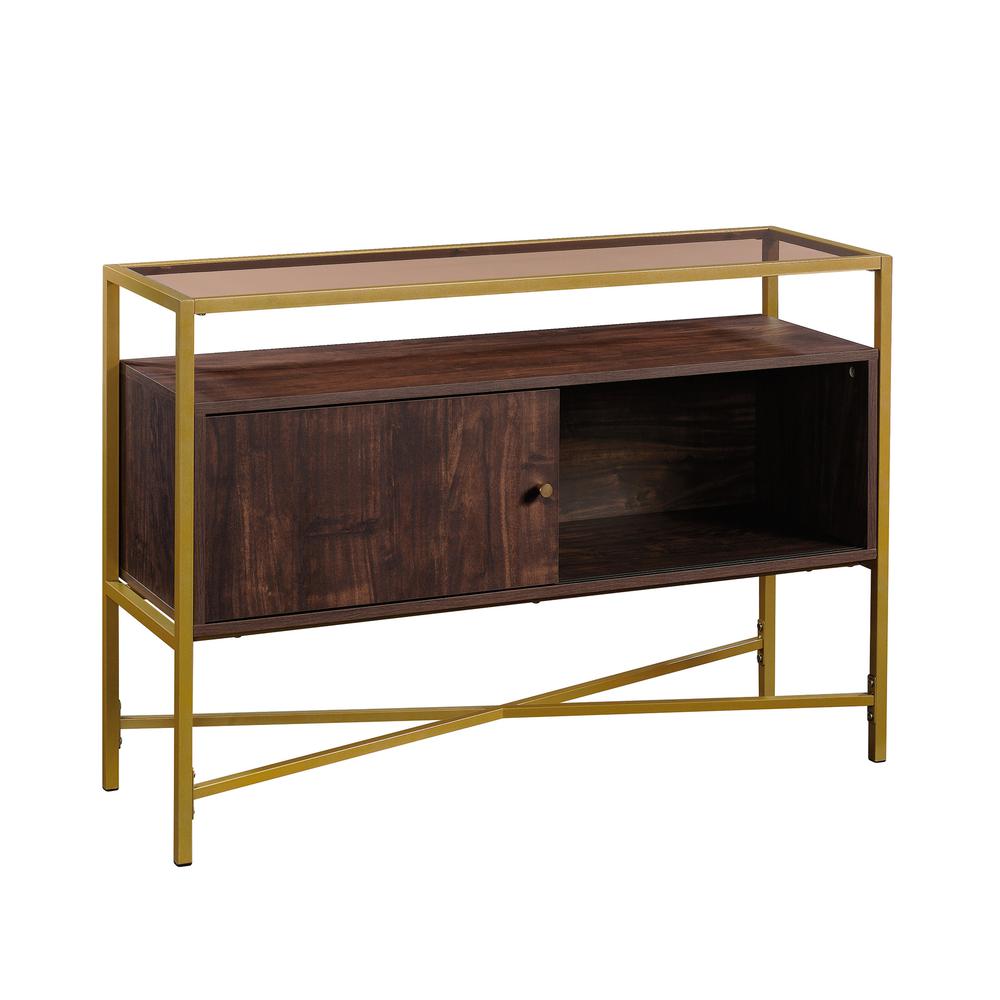 Harper Heights Accent Storage Rich Walnu