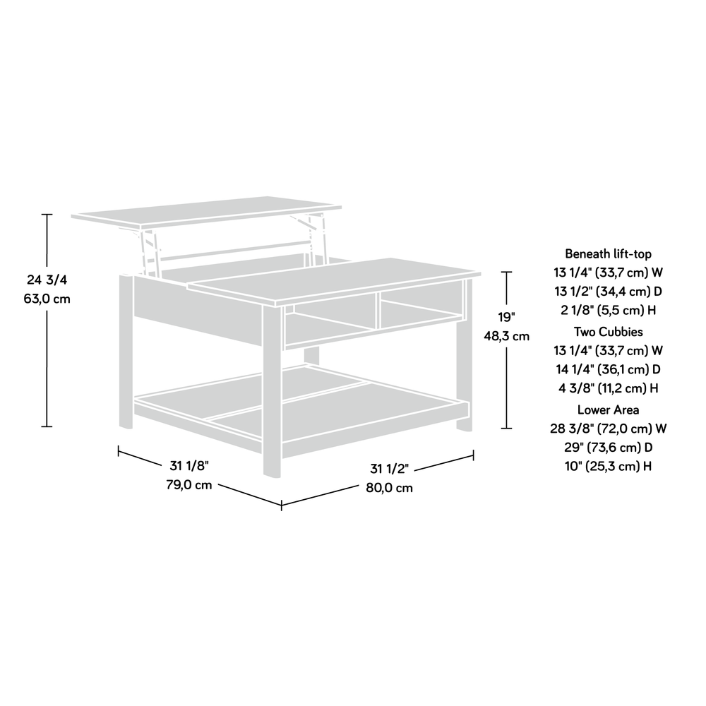 Anda Norr Lift Top Coffee Table So