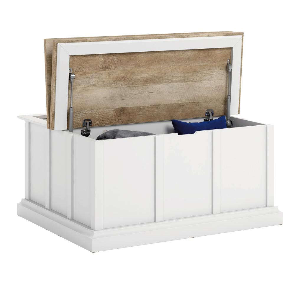 Cottage Road Storage Coffee Table Wh