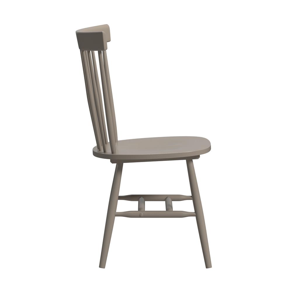 New Grange Spindle Back Grey 2Pk