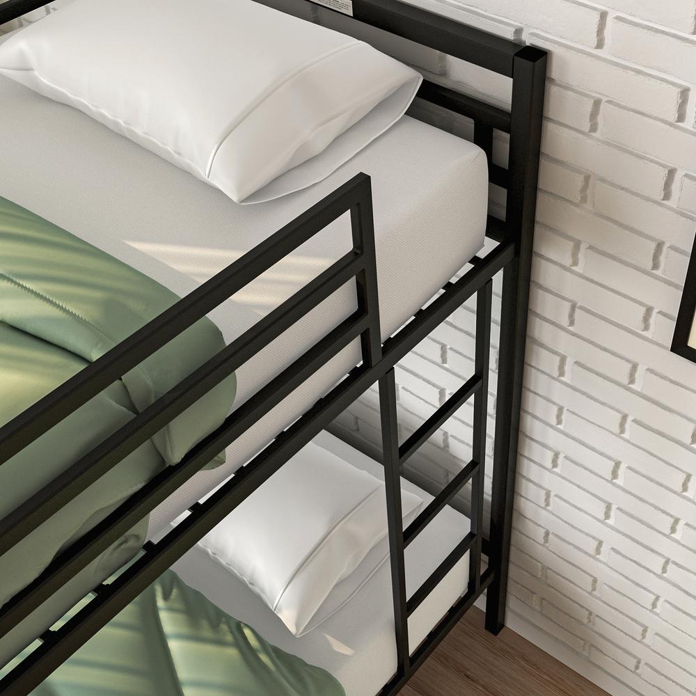 Boulevard Cafe Metal Bunk Bed Black