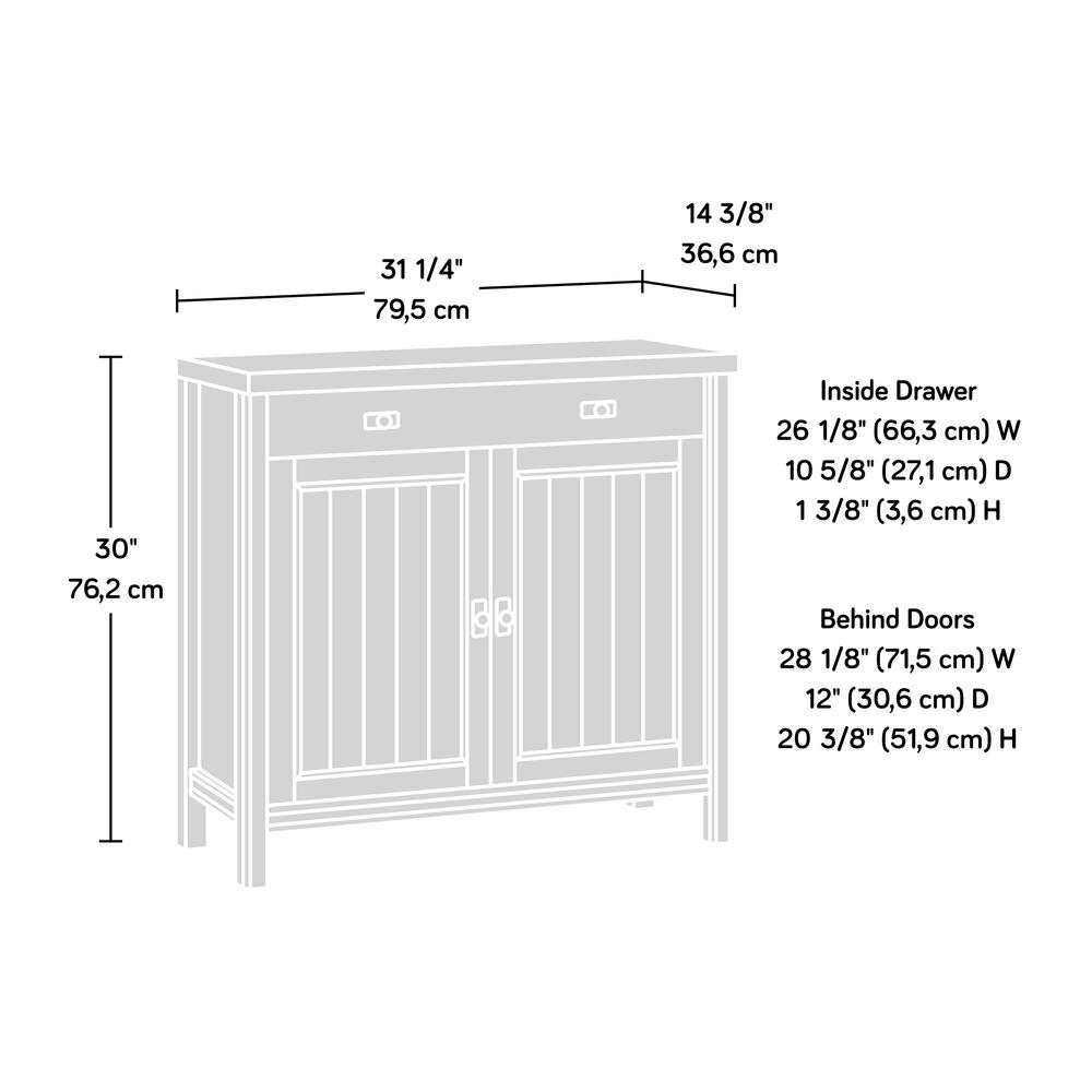 Costa Library Base Washed Walnut