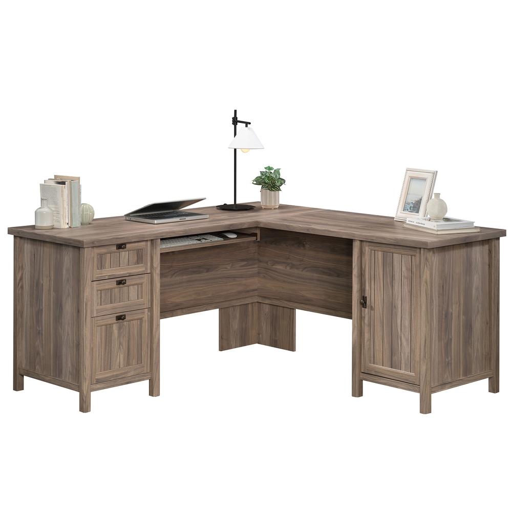 Costa L-Desk  Washed Walnut