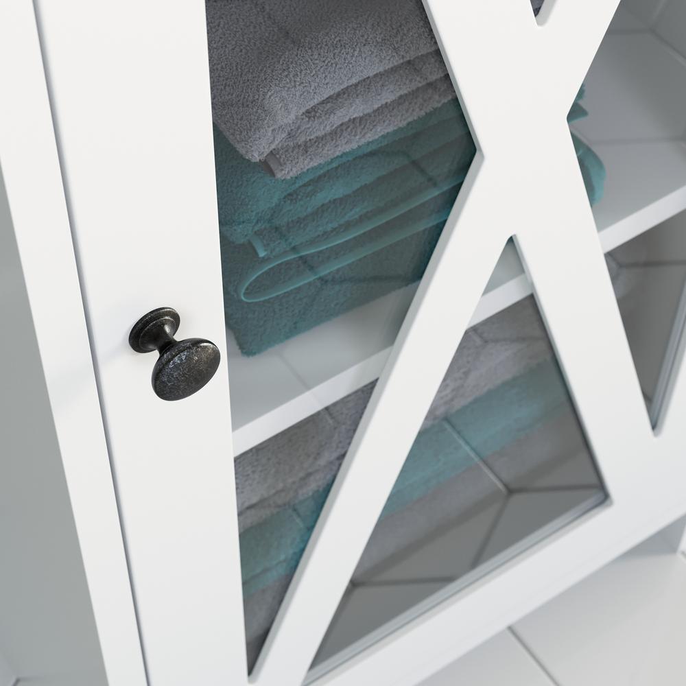 Cottage Road Linen Tower White 3A