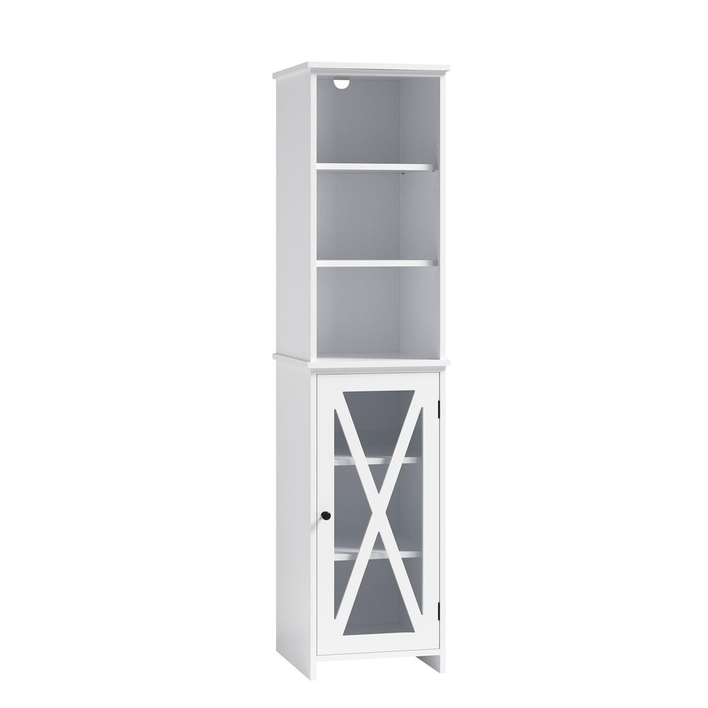 Cottage Road Linen Tower White 3A