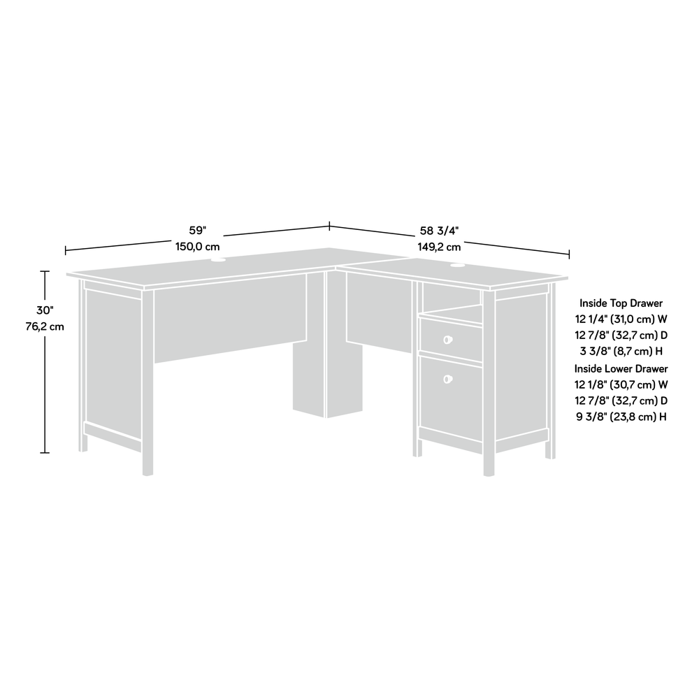 Union Plain L-Desk Pc