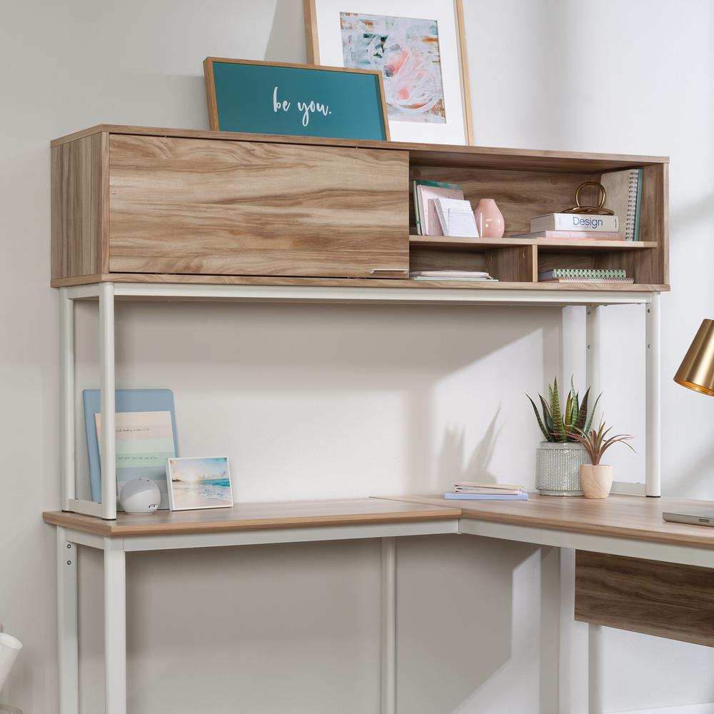 Bergen Circle Computer Hutch Kiln Acacia