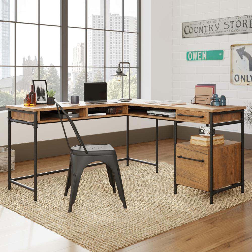 Iron City L Desk