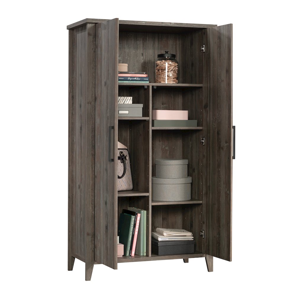 2-Door Storage Cabinet in Pebble Pine