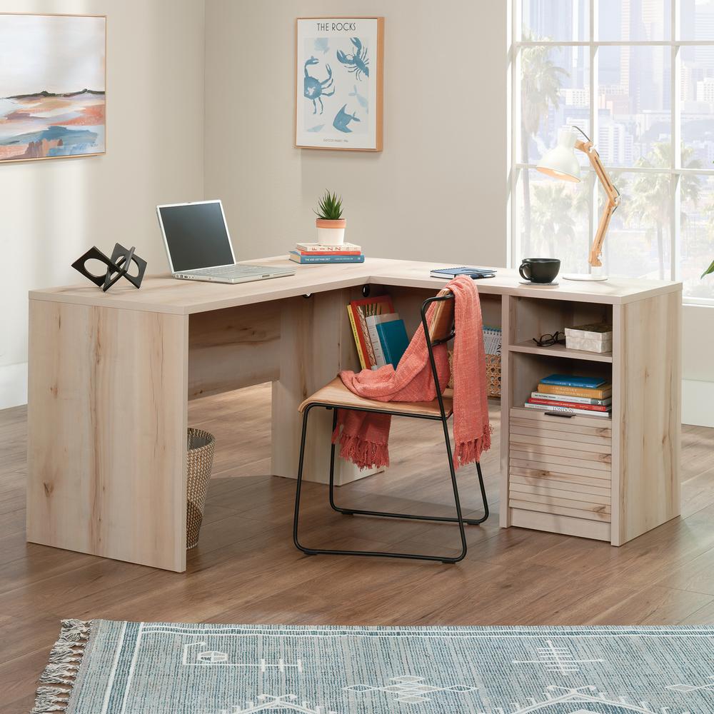 Harvey Park L-Desk Pacific Maple