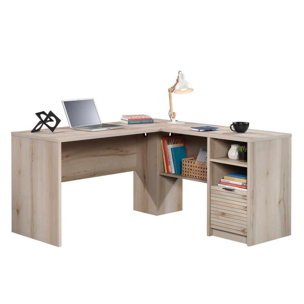 Harvey Park L-Desk Pacific Maple